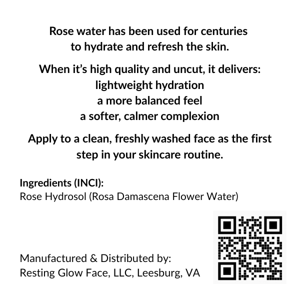 Rose Water Toner